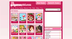 Desktop Screenshot of girlgamespink.com